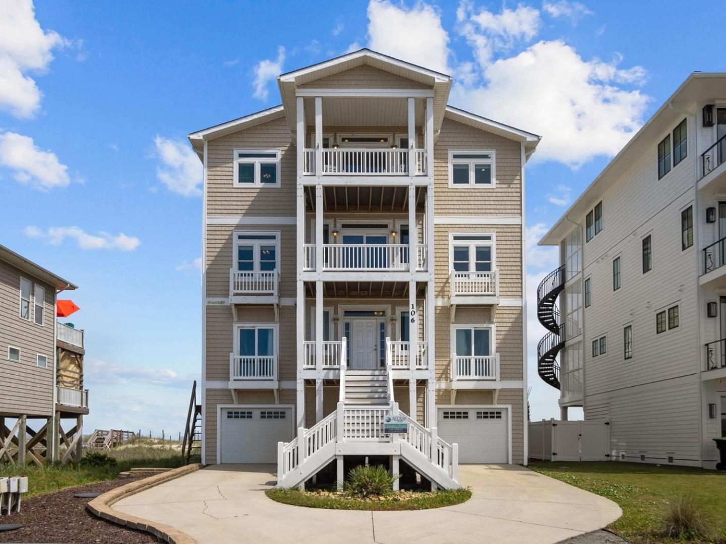 Villa 106 Scotch Bonnet Dr North Topsail Beach Exterior foto