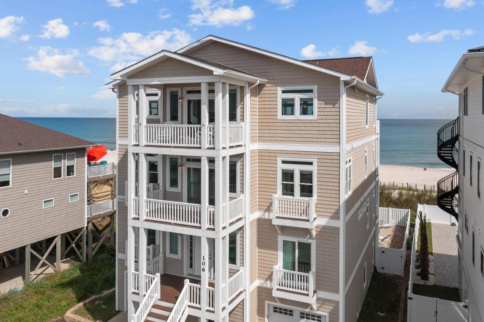 Villa 106 Scotch Bonnet Dr North Topsail Beach Exterior foto